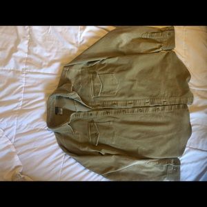 Patagonia organic cotton corduroy over shirt